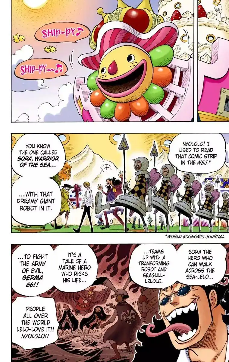 One Piece - Digital Colored Comics Chapter 825 2